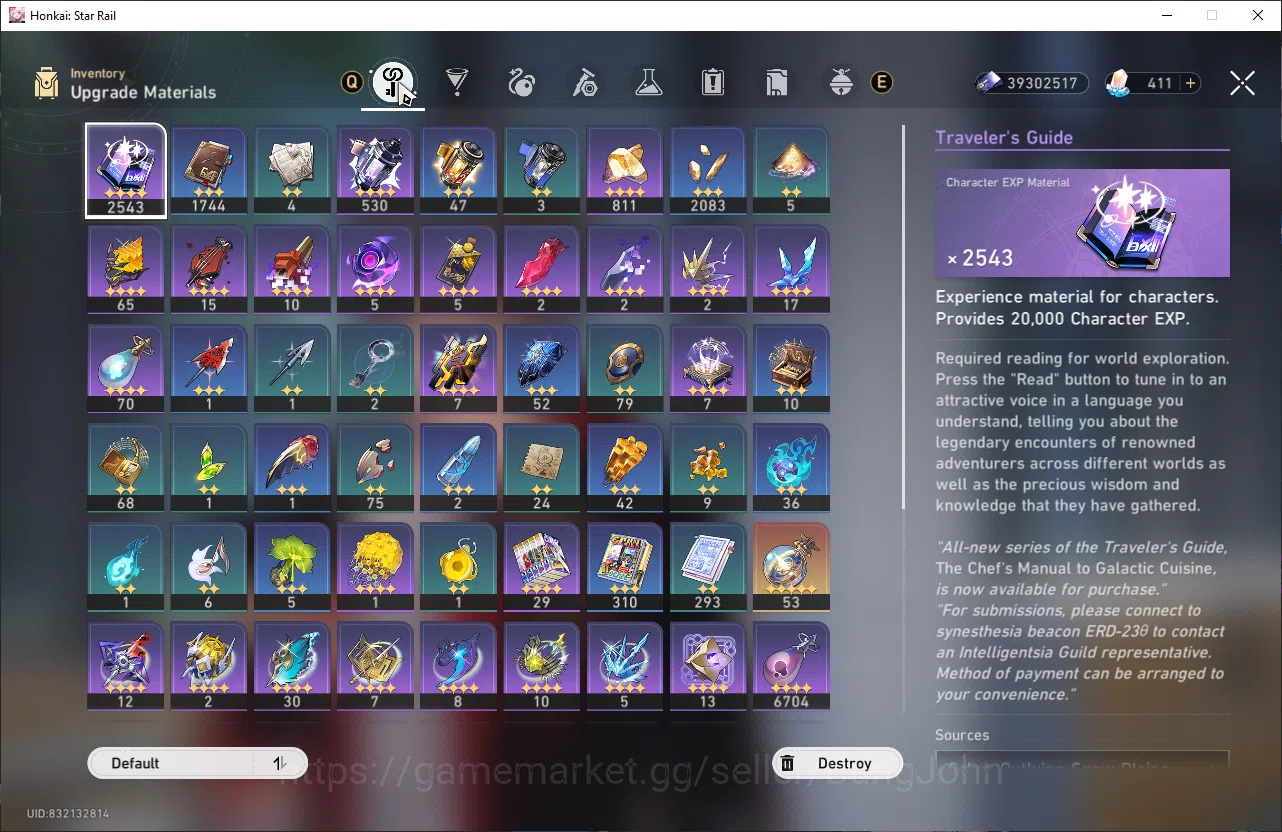 Honkai Star Rail Accounts [ASIA] TL70 | 22 Ltd | 17 LC | Prime Team: Anaxa + image 10