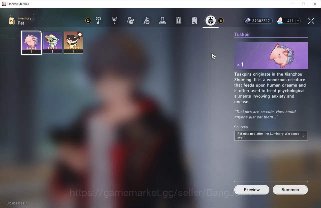 Honkai Star Rail Accounts [ASIA] TL70 | 22 Ltd | 17 LC | Prime Team: Anaxa + image 4