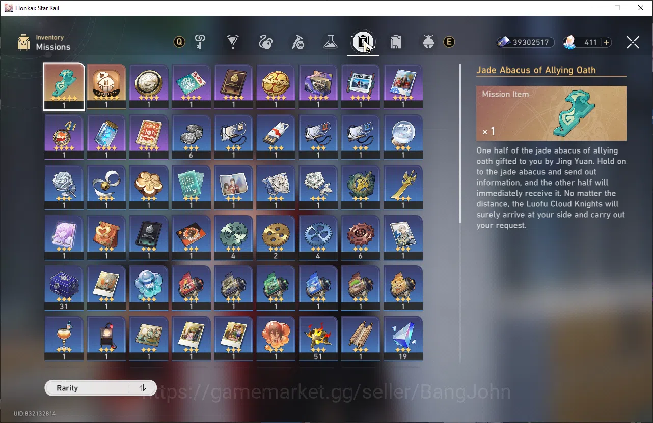 Honkai Star Rail Accounts [ASIA] TL70 | 22 Ltd | 17 LC | Prime Team: Anaxa + image 6