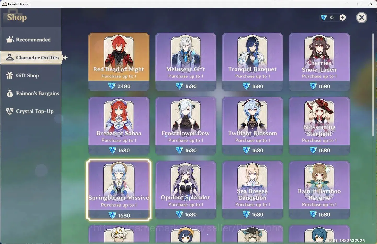 Genshin Impact Accounts ASIA | AR 55 |2 Limit+2 Standar(Nefer,Lauma)+1 Sig image 15
