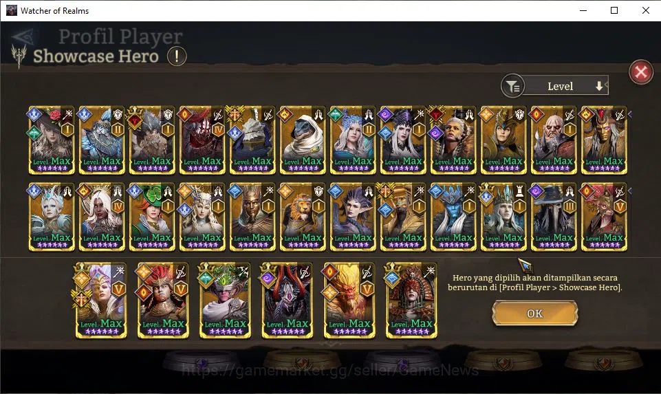 Watcher of Realms Accounts GLOBAL 50x|10,5M Power|16 Lord[IngridA5,PraetusA1, image 11