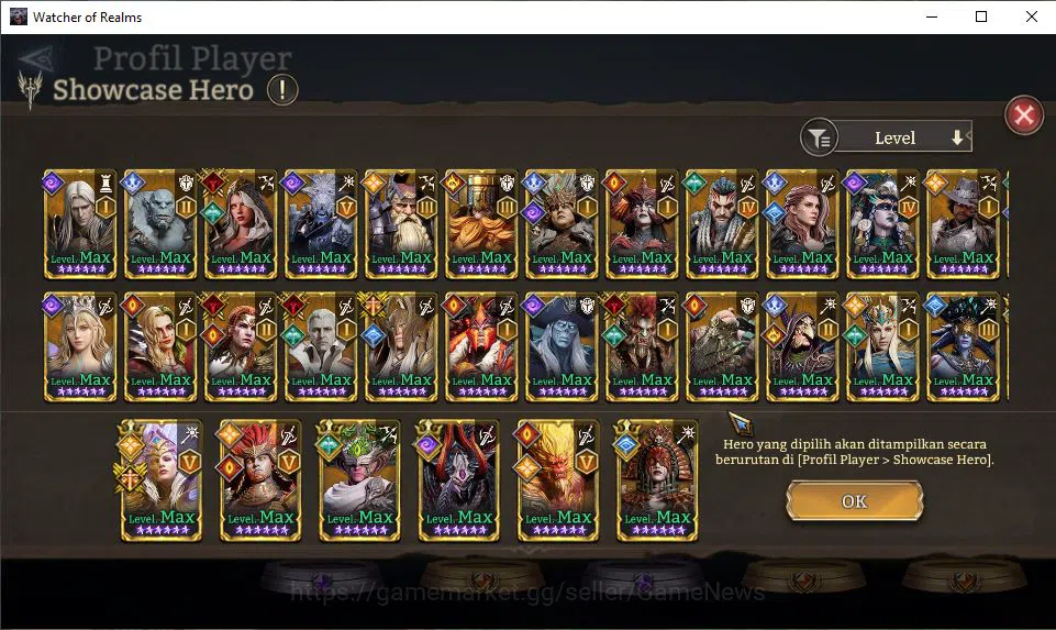 Watcher of Realms Accounts GLOBAL 50x|10,5M Power|16 Lord[IngridA5,PraetusA1, image 12