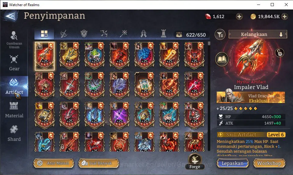 Watcher of Realms Accounts GLOBAL 50x|10,5M Power|16 Lord[IngridA5,PraetusA1, image 16