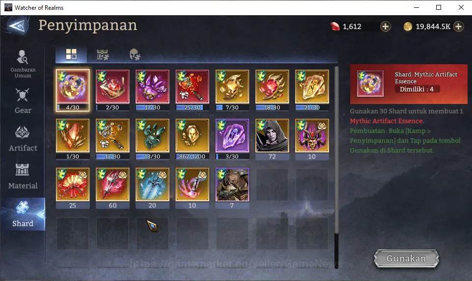 Watcher of Realms Accounts GLOBAL 50x|10,5M Power|16 Lord[IngridA5,PraetusA1, image 20