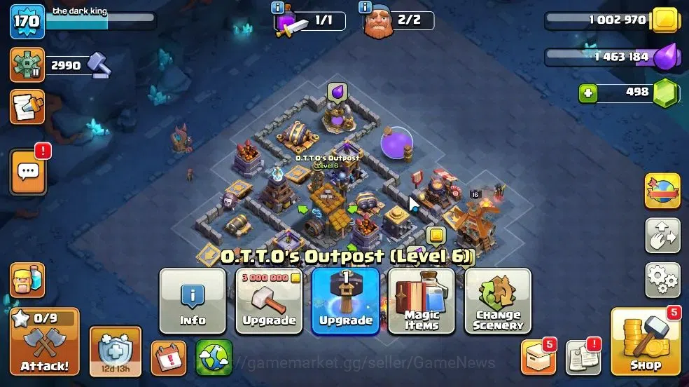 Clash of Clans Accounts LV 170|TH 13 - BH 8|HH 7|Limited Skin|BK 67,AQ 70, image 14