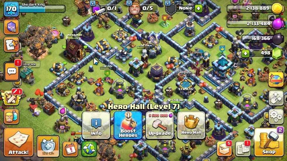 Clash of Clans Accounts LV 170|TH 13 - BH 8|HH 7|Limited Skin|BK 67,AQ 70, image 7