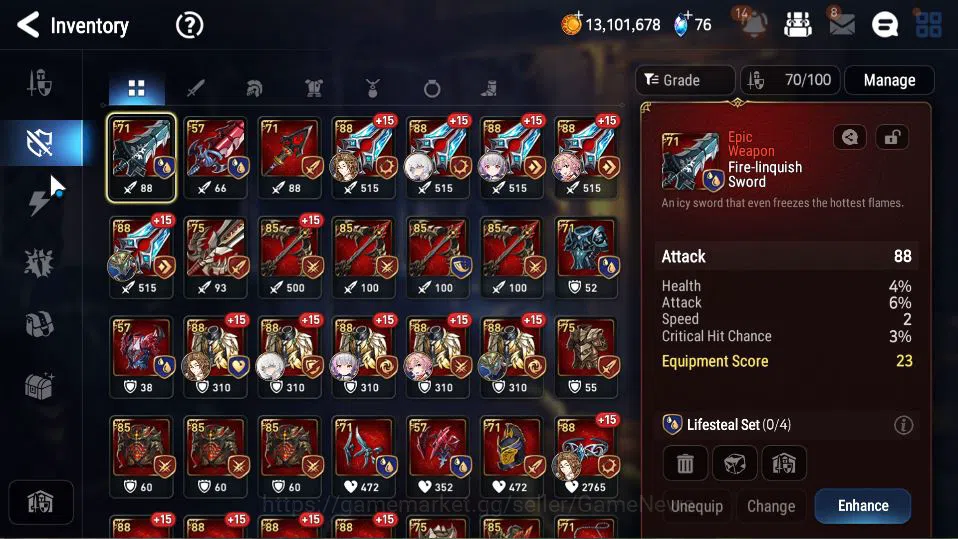 Epic Seven Accounts GLOBAL Unverif|New Era|4 ML(LOT Scales, ,SSEz, ALa image 10
