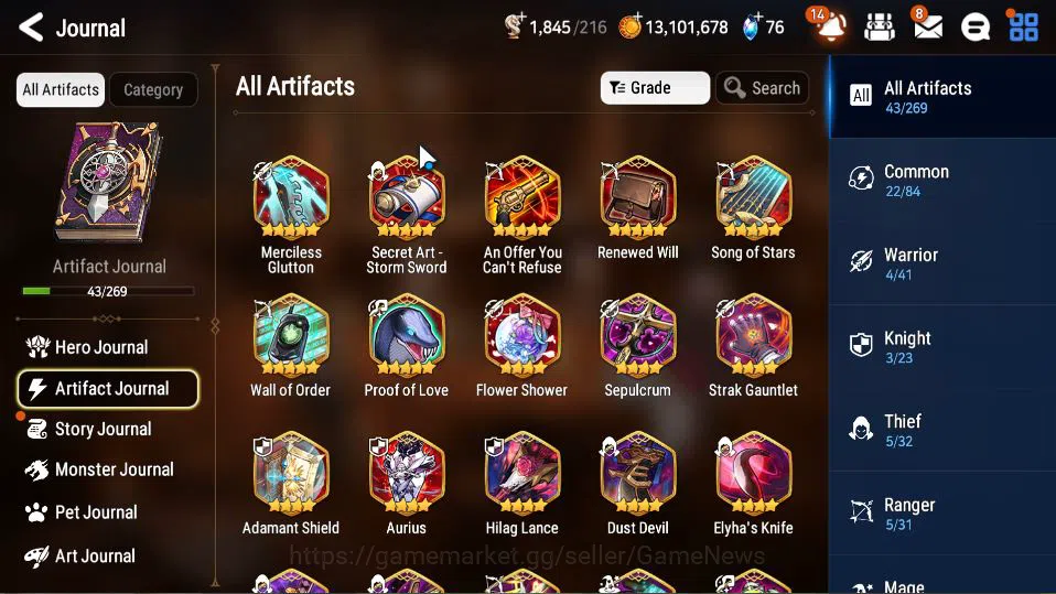 Epic Seven Accounts GLOBAL Unverif|New Era|4 ML(LOT Scales, ,SSEz, ALa image 14