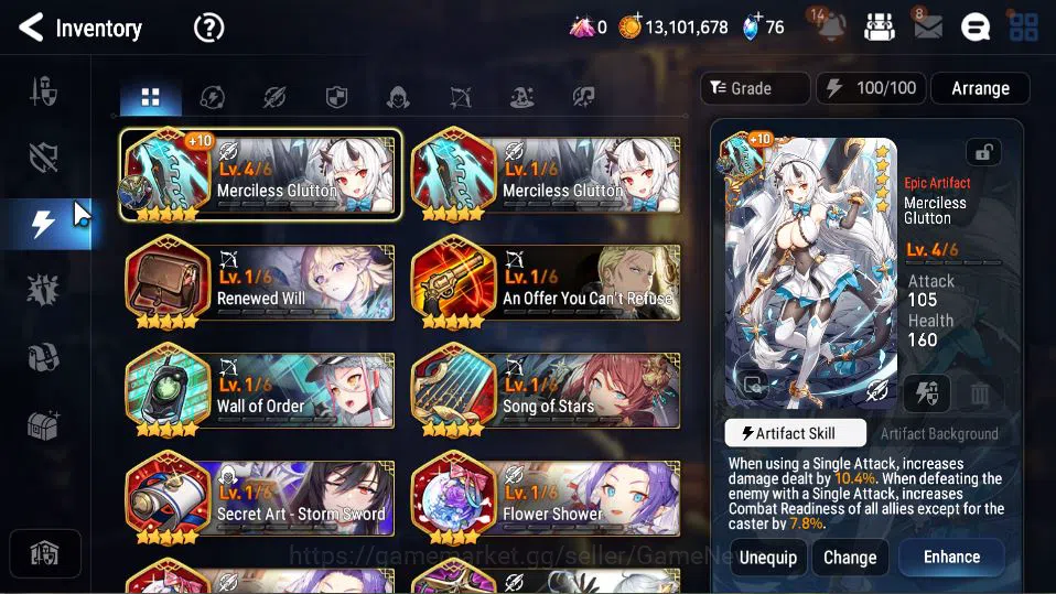Epic Seven Accounts GLOBAL Unverif|New Era|4 ML(LOT Scales, ,SSEz, ALa image 9