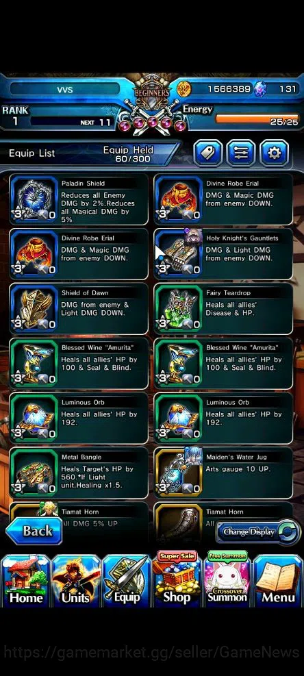 Grand Summoners Accounts Global|Rank 1|Starter|13 Ascend|InumutaTW,Sayaka,S image 8