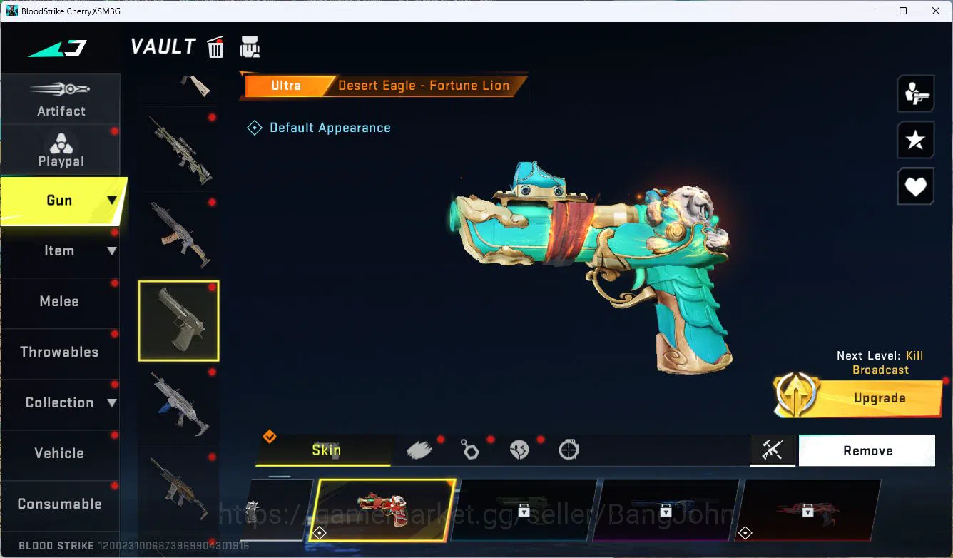 Blood Strike Accounts ASIA|ETERNAL=KATAR-JUDGMENT|COLLAB=MCX,SCAR,|LIMIT image 13