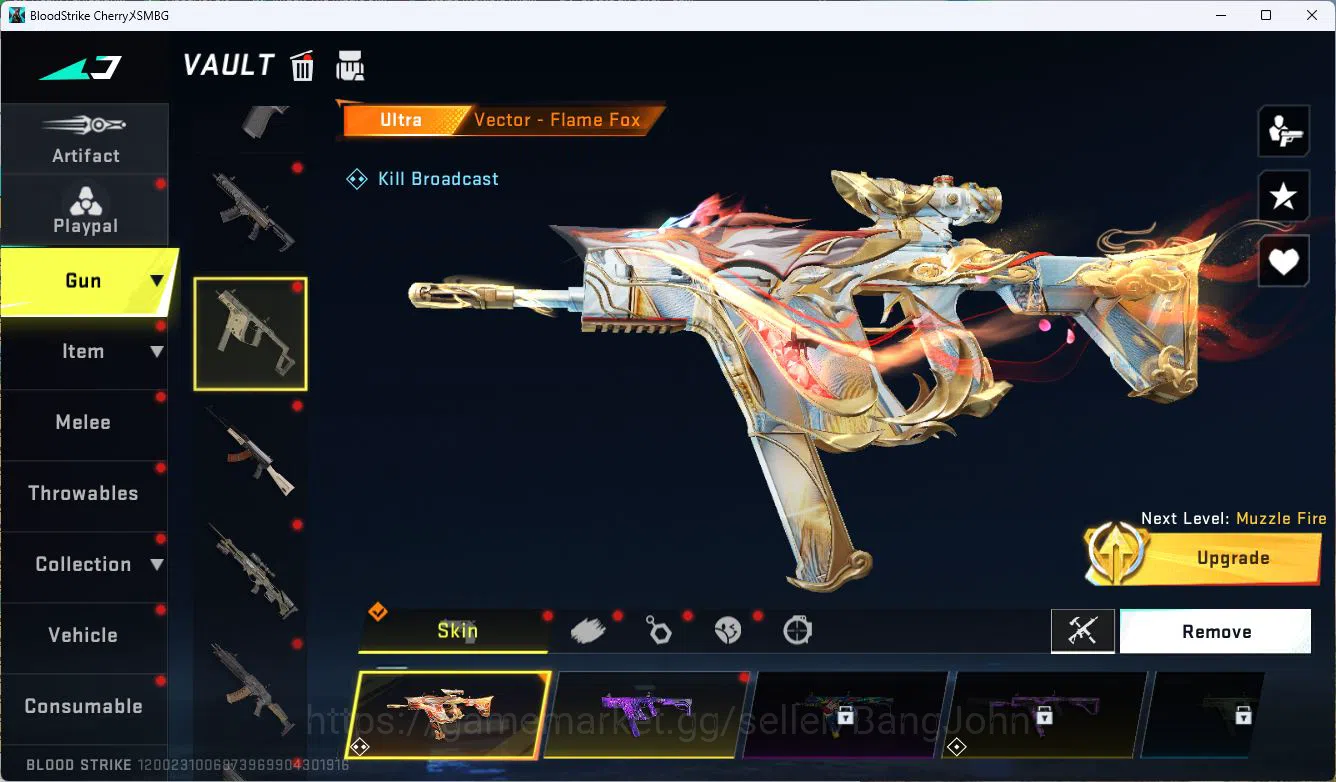 Blood Strike Accounts ASIA|ETERNAL=KATAR-JUDGMENT|COLLAB=MCX,SCAR,|LIMIT image 14