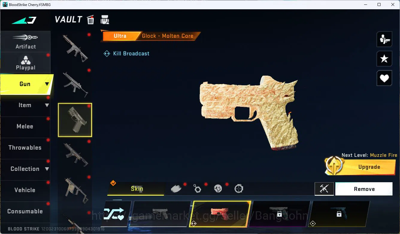 Blood Strike Accounts ASIA|ETERNAL=KATAR-JUDGMENT|COLLAB=MCX,SCAR,|LIMIT image 15