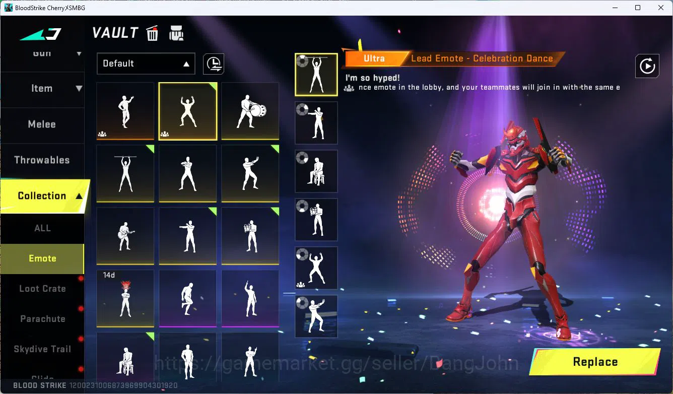 Blood Strike Accounts ASIA|ETERNAL=KATAR-JUDGMENT|COLLAB=MCX,SCAR,|LIMIT image 2