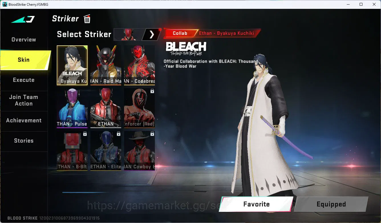 Blood Strike Accounts ASIA|ETERNAL=KATAR-JUDGMENT|COLLAB=MCX,SCAR,|LIMIT image 20