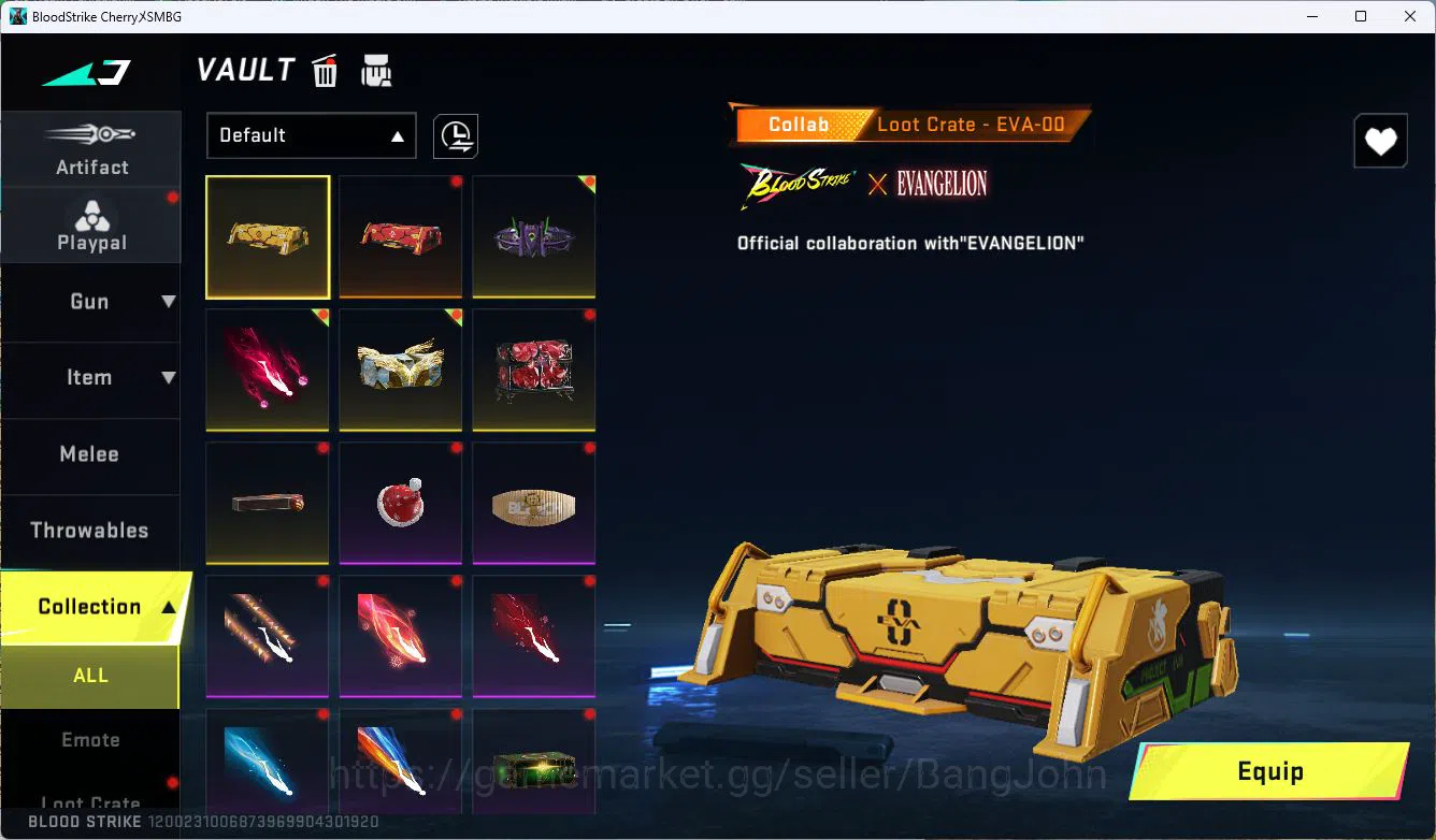 Blood Strike Accounts ASIA|ETERNAL=KATAR-JUDGMENT|COLLAB=MCX,SCAR,|LIMIT image 3