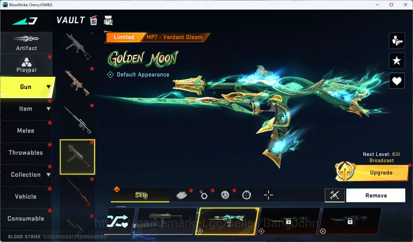 Blood Strike Accounts ASIA|ETERNAL=KATAR-JUDGMENT|COLLAB=MCX,SCAR,|LIMIT image 8