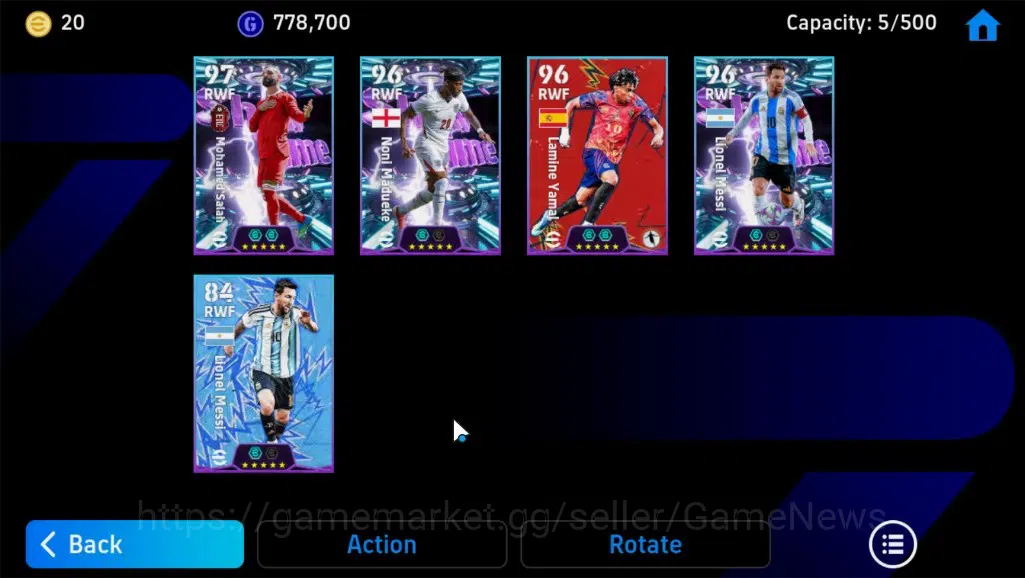 eFootball Accounts Android |3 Epic (Didier Drogba,Atep,Andrly Shevche image 6