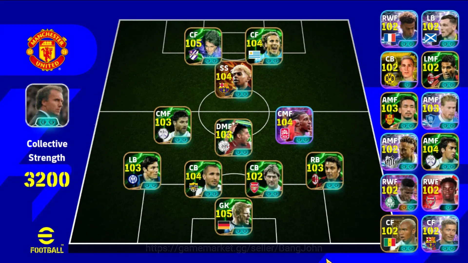 eFootball Accounts Android|PW 3200|Yamal BT,Kahn,Chiellini,Olise Show image 11