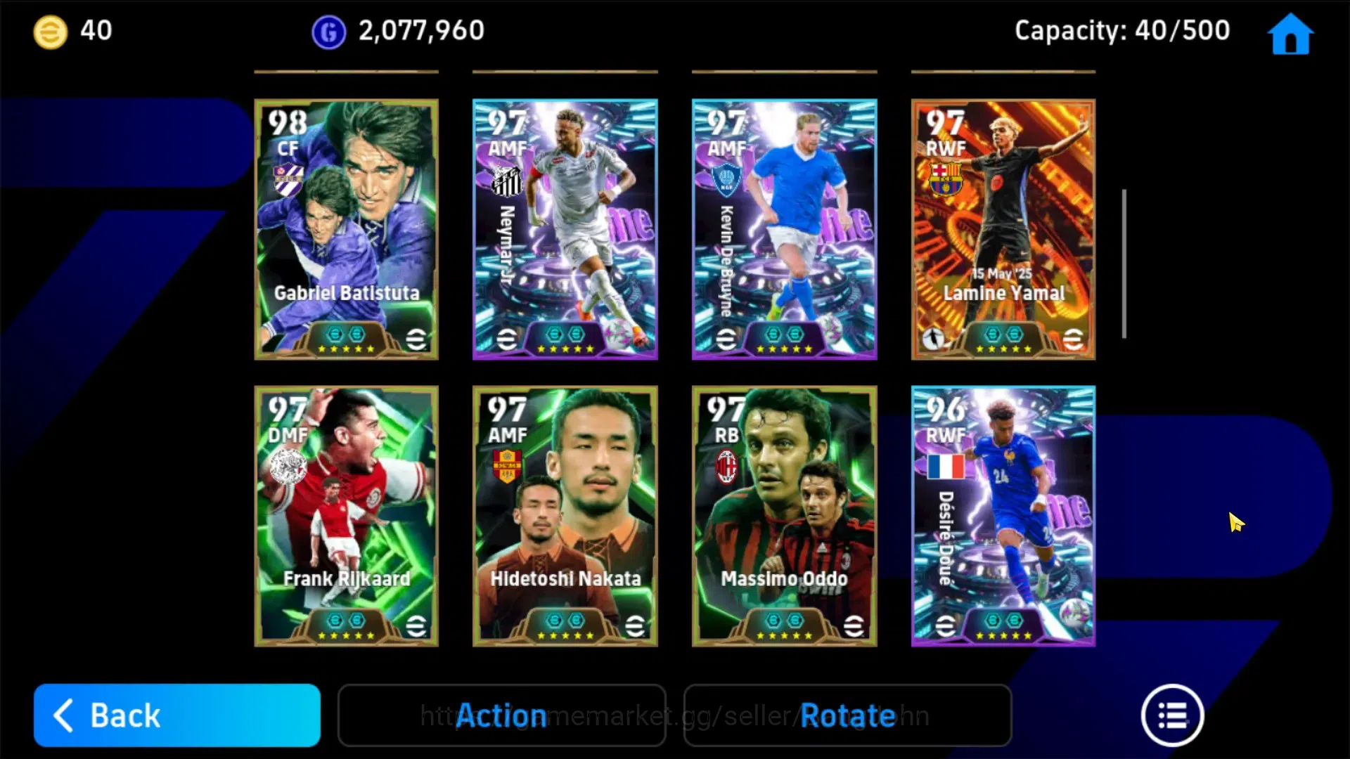 eFootball Accounts Android|PW 3200|Yamal BT,Kahn,Chiellini,Olise Show image 6