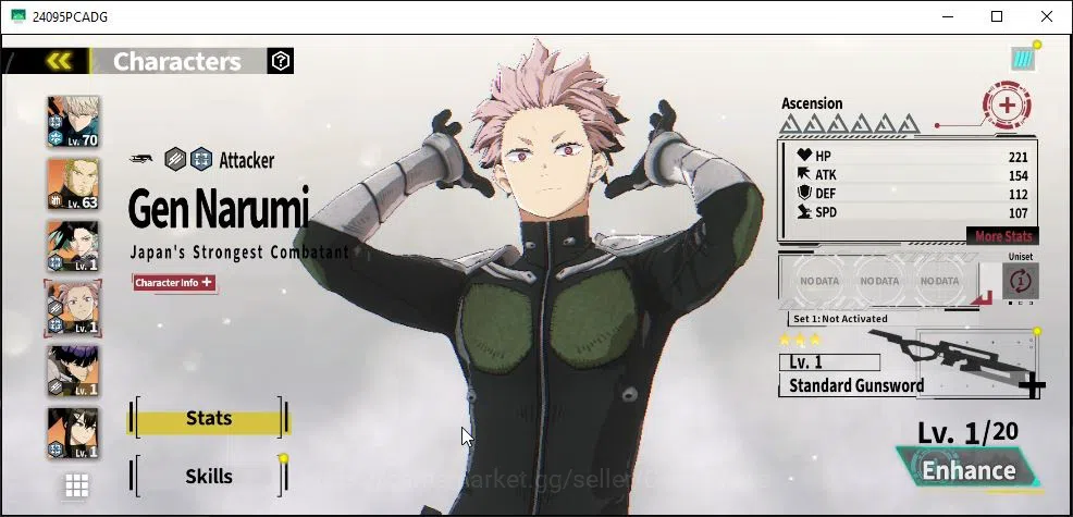 Kaiju No. 8 The Game Accounts [MOBILE] Rank40|13 SSR[6 Limitied](Suited Unbridle image 10