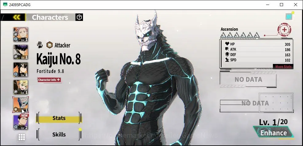 Kaiju No. 8 The Game Accounts [MOBILE] Rank40|13 SSR[6 Limitied](Suited Unbridle image 14