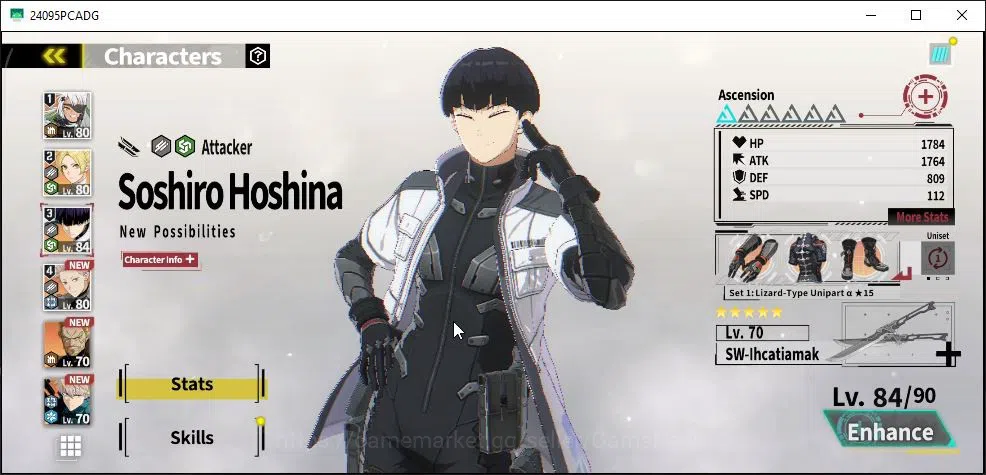Kaiju No. 8 The Game Accounts [MOBILE] Rank40|13 SSR[6 Limitied](Suited Unbridle image 4