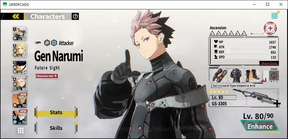 Kaiju No. 8 The Game Accounts [MOBILE] Rank40|13 SSR[6 Limitied](Suited Unbridle image 5