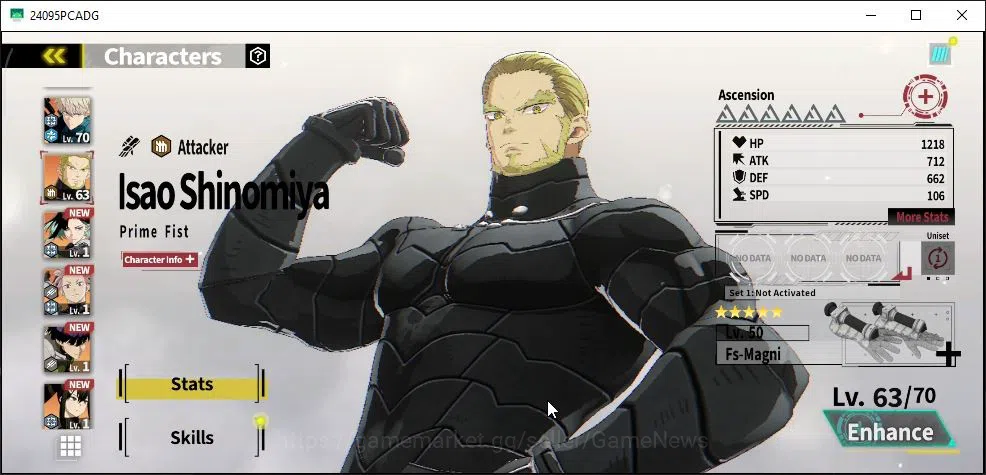 Kaiju No. 8 The Game Accounts [MOBILE] Rank40|13 SSR[6 Limitied](Suited Unbridle image 8