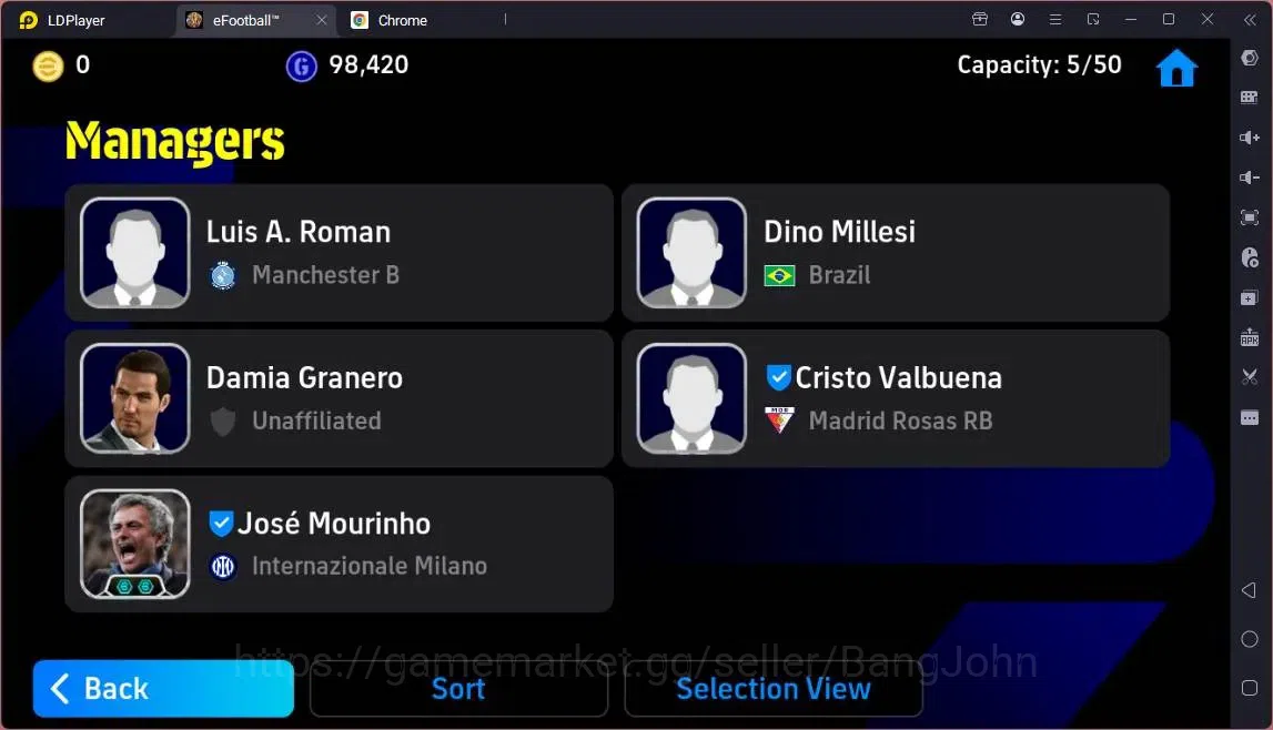 eFootball Accounts Legends & Iconic Players Mobile |PW 3185|Epic Gullit,Cruyff,Cannavaro,Eto'o,Berbatov Etc|SHW 3