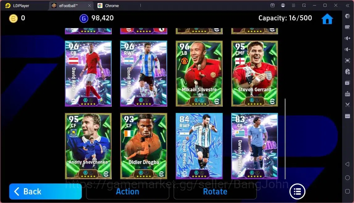 eFootball Accounts Legends & Iconic Players Mobile |PW 3185|Epic Gullit,Cruyff,Cannavaro,Eto'o,Berbatov Etc|SHW 5