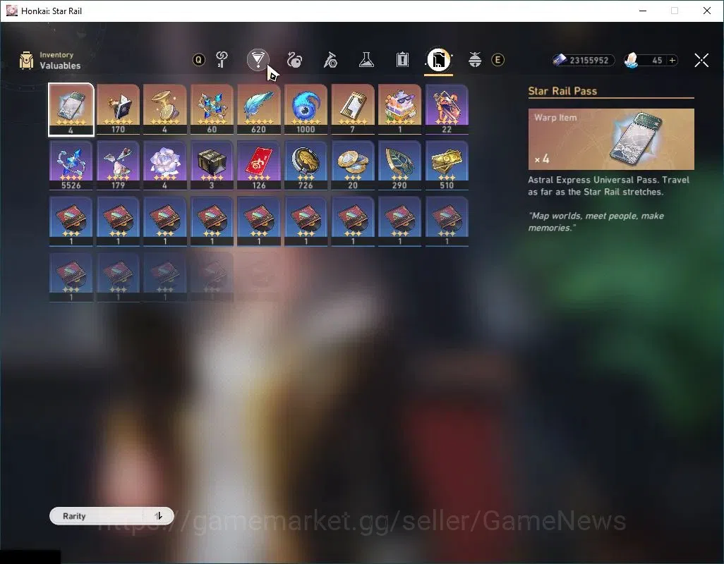 Honkai Star Rail Accounts Asia |TL 69|Free GI|Premium Elation|9 Limited|[Eva image 10