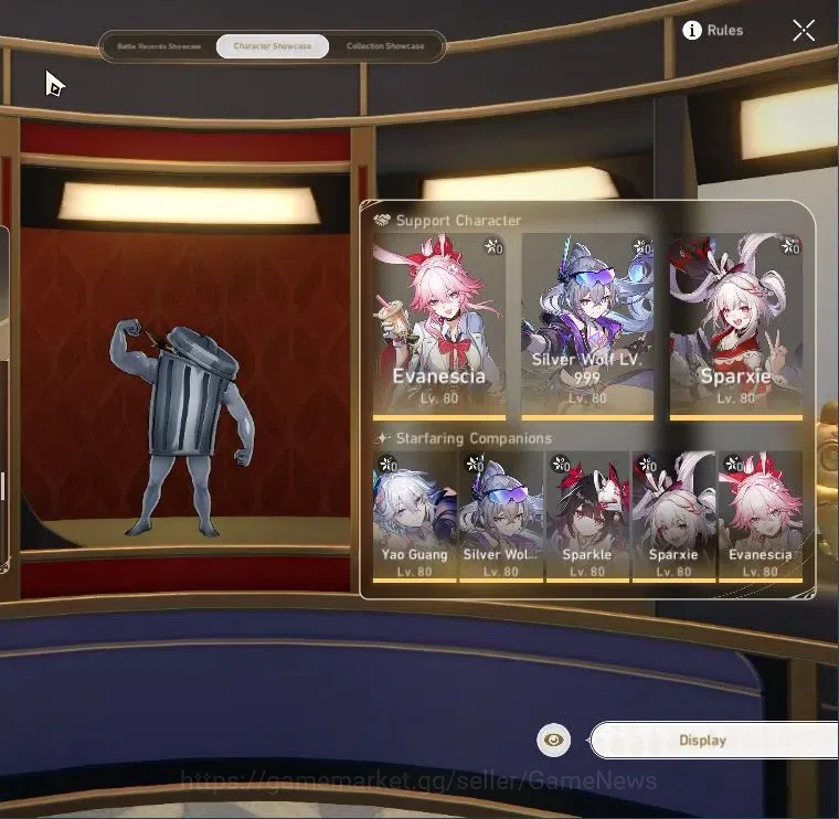 Honkai Star Rail Accounts Asia |TL 69|Free GI|Premium Elation|9 Limited|[Eva image 2