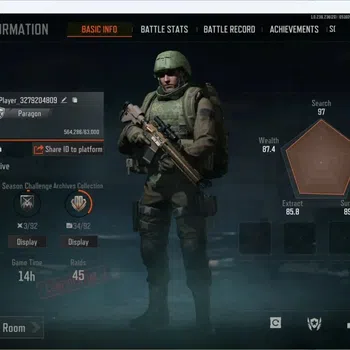 Arena Breakout High-End MOBILE | Lvl 30 | SV 26,4M | CV 19M | SS AX50, Abo image 1