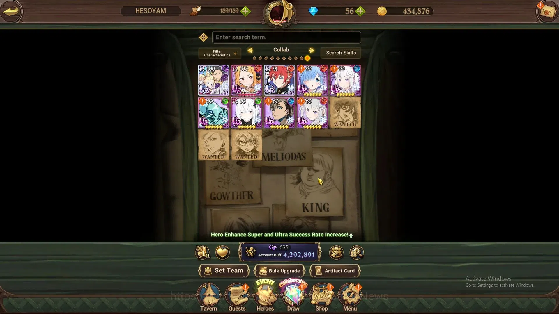 The Seven Deadly Sins: Grand Cross Accounts Global|4,2M CC|43 LS|5 LR+7 UR+Manny Collab|NMeli, image 5