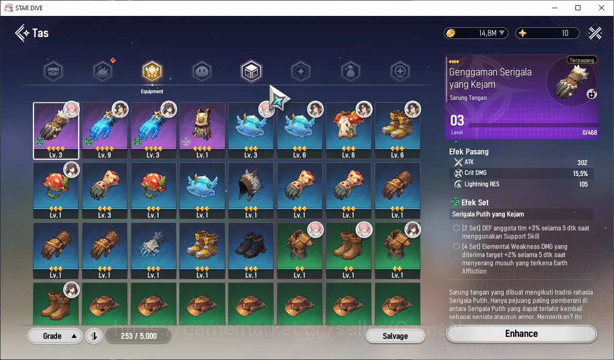 Mongil:Star Dive Accounts Global |Lv 34| Meta 3 SSR [Esther, Gabi, Jiwon A1] image 10