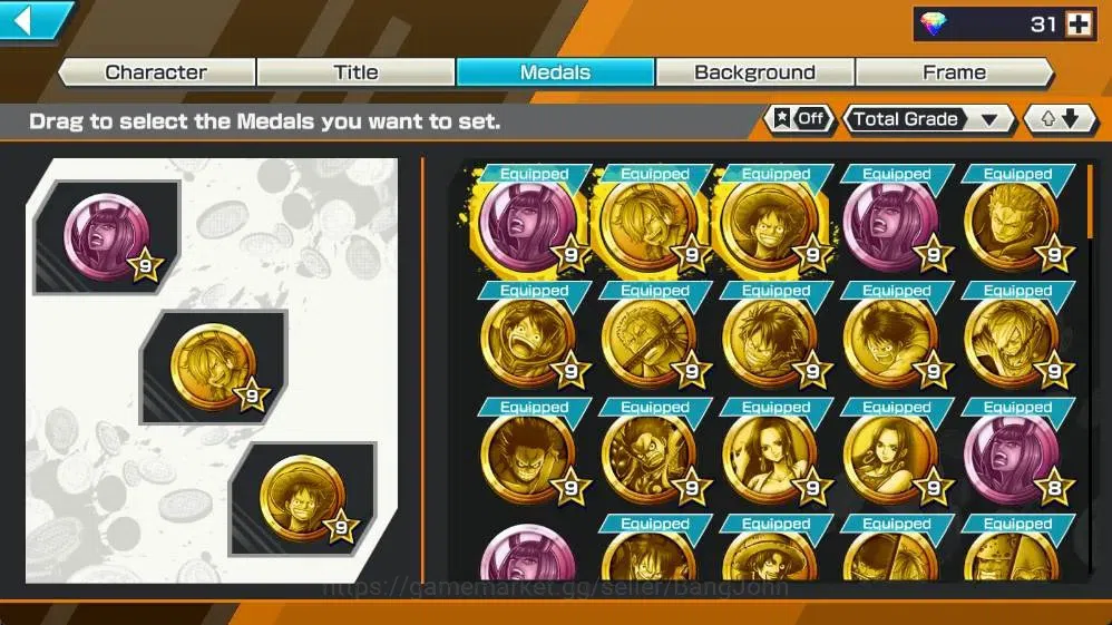 One Piece Bounty Rush Accounts Global | EX 2 |1 Max | PR 18 | Zoro & Sanji MAX, G image 3
