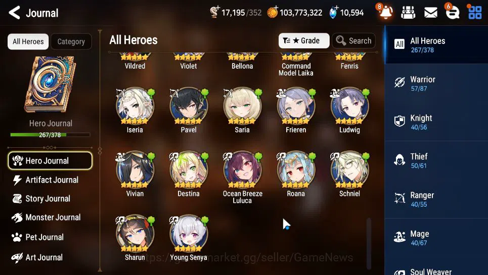 Epic Seven Accounts Global Verif|35 ML(SN Yulha,BArunka,LOTScales,Etc) image 13