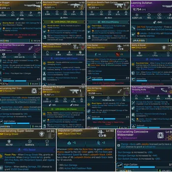 Borderlands 4 Items [GOD ROLL FULL BUILD] L60 GUNBOY C4SH - INSANE GUN DMG | UVH7 READY | TRUE MAYHEM 20 READY - 15 ITEMS
