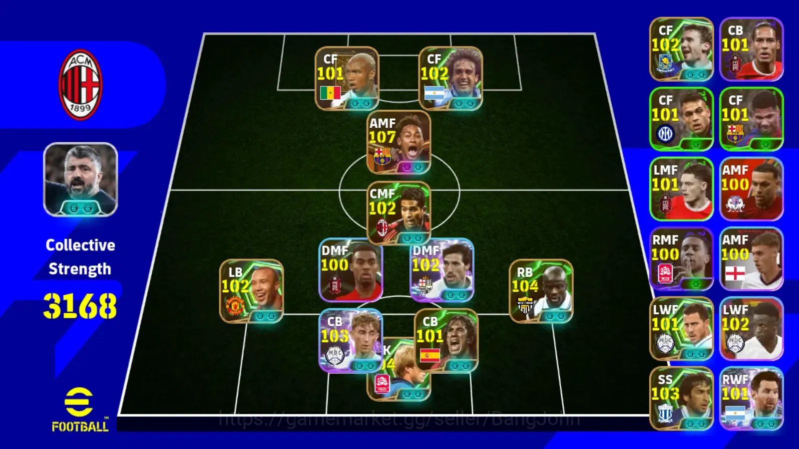 eFootball Accounts ANDROID|PW 3168|Neymar big,liliam epic,huijsen,oli image 6