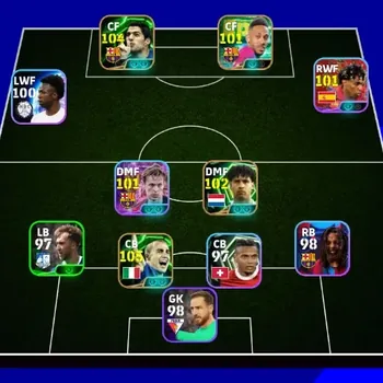 eFootball Accounts Legends & Iconic Players Android|PW 3111|Fabio Cannavaro Epic,Luis Suarez Epic,Frenkie de Jong Show