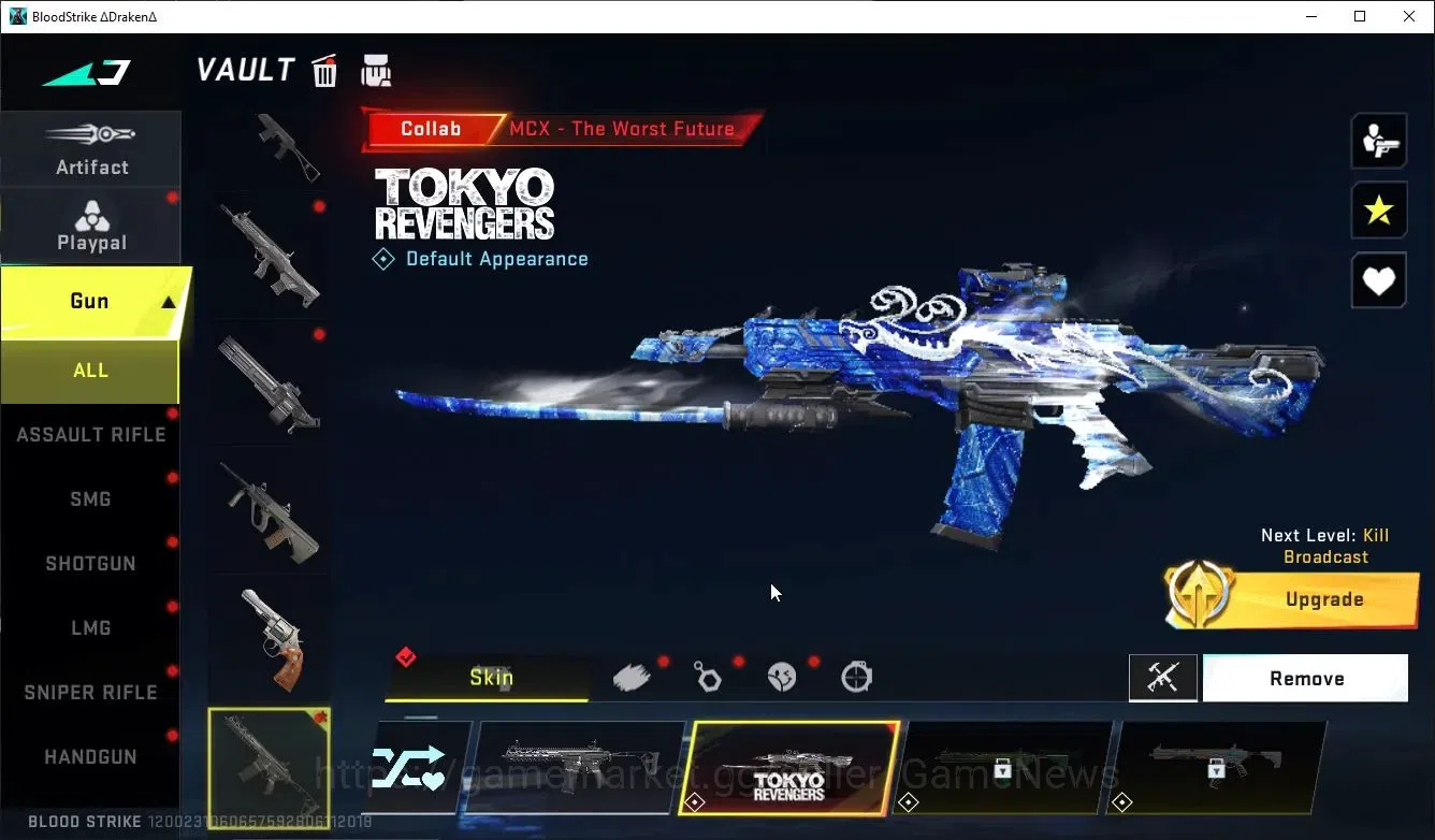 Blood Strike Accounts ASIA|COLLAB TOKRAV MCX,FN2000,Jack-Takemichi+1 ULT image 5