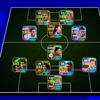 eFootball Accounts Legends & Iconic Players COLECTIVE 3250+ | BIGTIME MESSI LONG HAIR,NEW ERA x OLD ERA,GG SQUAD,READY TO