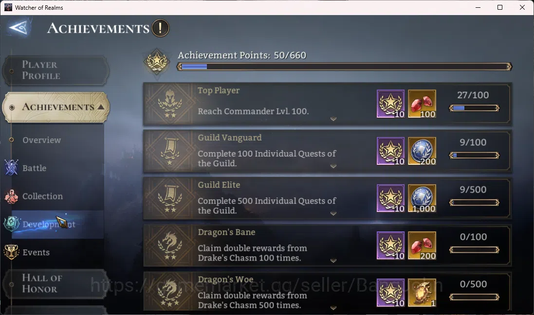 Watcher of Realms Accounts Starter Global 60xx|Power 450k|2 Lord(Venoma,Torod image 6