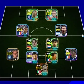 eFootball Accounts Legends & Iconic Players Android|Power 3224|Big Time Gianluigi Buffon|10 Epic(Raphael