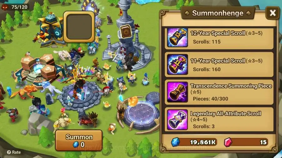 Summoners War: Sky Arena Accounts Starter GLOBAL | NB 5 TESHAR,Starter Gacha 115 12Y+160 11Y Scrool, 3 Legendary All 3