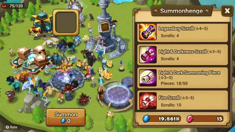 Summoners War: Sky Arena Accounts Starter GLOBAL | NB 5 TESHAR,Starter Gacha 115 12Y+160 11Y Scrool, 3 Legendary All 4