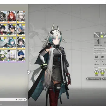 Arknights: Endfield Accounts ASIA|Lvl 2|3 SSR 1 Limited + 3(*6 Weapon)|(Arcane)+Ember,Ardelia|Female MC|Log Gryphlink|Take