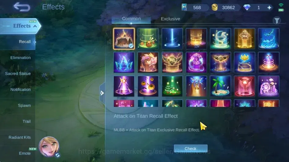 Mobile Legends: Bang Bang Accounts Hero 128|Skin 284|Legend Franco,TF Roger,KOF Karin image 17