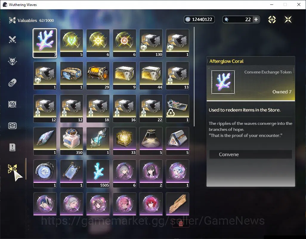 Wuthering Waves Accounts NA|UL 46| 1 Limited [Luuk Herssen RC 4]+Sign| DB L image 10